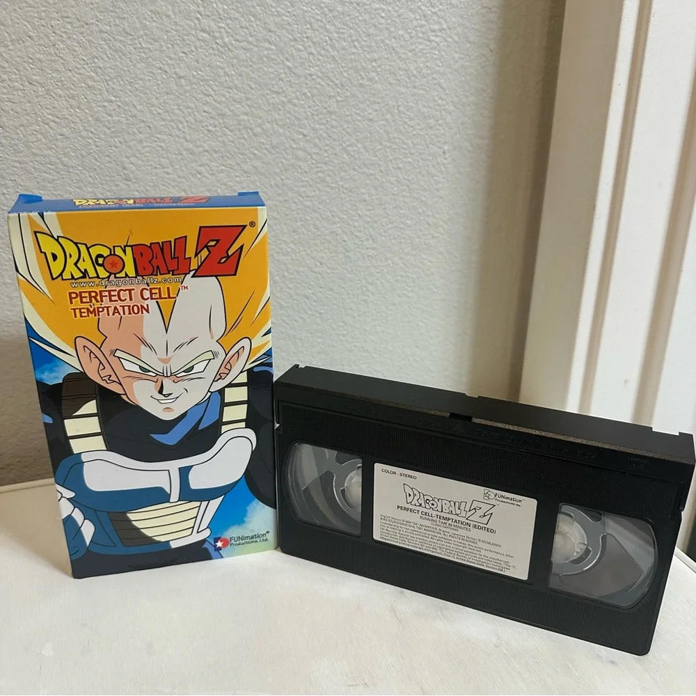 Dragon Ball Z: Perfect Cell Temptation 2001 VHS Tape English Anime Used